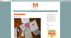 Desktop Screenshot of mpresstudio.blogspot.com