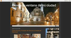 Desktop Screenshot of desdelaventanademiciudad.blogspot.com