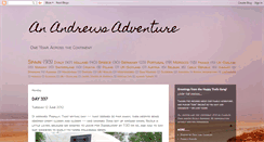 Desktop Screenshot of anandrewsadventure.blogspot.com