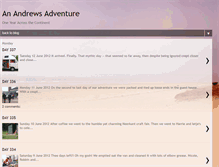 Tablet Screenshot of anandrewsadventure.blogspot.com