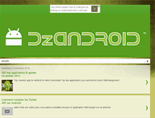 Tablet Screenshot of dz-android.blogspot.com