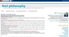 Desktop Screenshot of feelphilosophy.blogspot.com