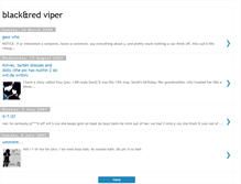 Tablet Screenshot of blacklacedvenom302.blogspot.com