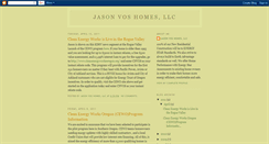 Desktop Screenshot of jasonvoshomes.blogspot.com