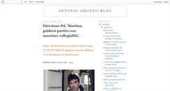 Desktop Screenshot of antonioamodeoblog.blogspot.com