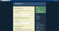 Desktop Screenshot of nextframe.blogspot.com