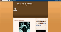 Desktop Screenshot of afoolforthecity.blogspot.com