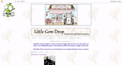 Desktop Screenshot of littlegemdrop.blogspot.com