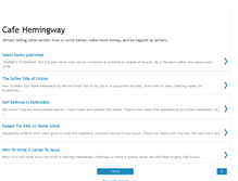Tablet Screenshot of cafehemingway.blogspot.com