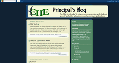 Desktop Screenshot of ehesprincipalsblog.blogspot.com