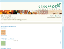 Tablet Screenshot of essence-aromaterapia.blogspot.com