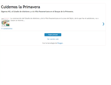 Tablet Screenshot of cuidemoslaprimavera.blogspot.com