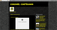 Desktop Screenshot of coronelcortegana.blogspot.com