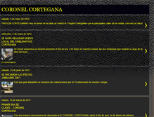 Tablet Screenshot of coronelcortegana.blogspot.com