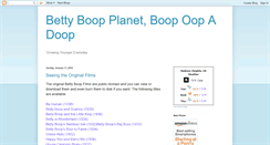 Desktop Screenshot of bettyboopplanet.blogspot.com