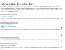 Tablet Screenshot of halifaxstudentnetworkingcafe.blogspot.com