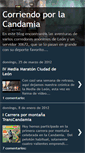Mobile Screenshot of corriendoporlacandamia.blogspot.com