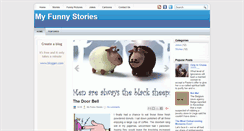 Desktop Screenshot of myfunniestories.blogspot.com