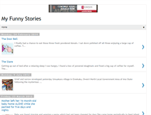 Tablet Screenshot of myfunniestories.blogspot.com