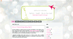 Desktop Screenshot of adictaalamodadiary.blogspot.com