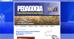 Desktop Screenshot of cursodepedagogiaufsc.blogspot.com