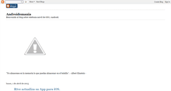 Desktop Screenshot of androidemania.blogspot.com