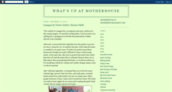 Desktop Screenshot of motherhousenews.blogspot.com