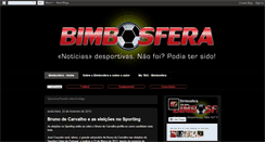 Desktop Screenshot of bimbosfera.blogspot.com