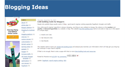 Desktop Screenshot of blogging-ideas.blogspot.com