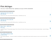Tablet Screenshot of flint-michigan-marketing.blogspot.com