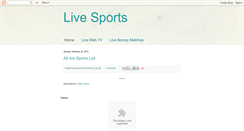 Desktop Screenshot of livebroadcastingchannel.blogspot.com