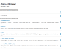 Tablet Screenshot of jeannebedard.blogspot.com