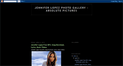 Desktop Screenshot of jennifer-lopez-photos-gallery.blogspot.com