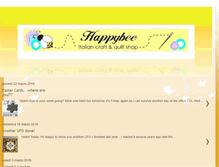 Tablet Screenshot of happybeecrafts.blogspot.com