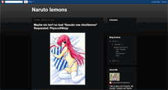 Desktop Screenshot of narutolemons-hazukilemonsbeware.blogspot.com