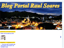 Tablet Screenshot of portalraulsoares.blogspot.com