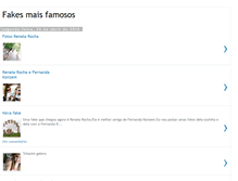 Tablet Screenshot of fakesmaisfamosos.blogspot.com