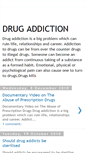 Mobile Screenshot of mydrugaddiction.blogspot.com