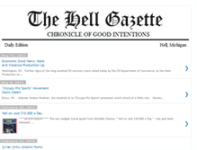 Tablet Screenshot of hellgazette.blogspot.com