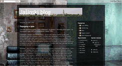 Desktop Screenshot of jasinskiblog.blogspot.com