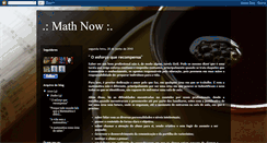 Desktop Screenshot of emathnow.blogspot.com
