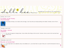 Tablet Screenshot of dollibee.blogspot.com