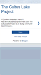 Mobile Screenshot of divecultuslake.blogspot.com