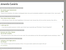 Tablet Screenshot of amarelo-canario.blogspot.com