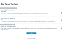 Tablet Screenshot of beesengtankers.blogspot.com