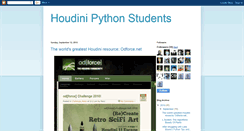 Desktop Screenshot of houdini-pythonstudents.blogspot.com