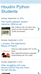 Mobile Screenshot of houdini-pythonstudents.blogspot.com