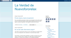 Desktop Screenshot of laverdadnuevofororelax.blogspot.com