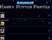 Tablet Screenshot of harrypotterparties.blogspot.com