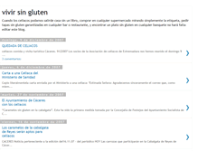 Tablet Screenshot of celiacosyceliacas.blogspot.com